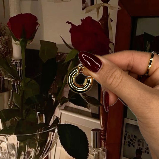 Amor de Luna Collection - Reina Hoop Earrings