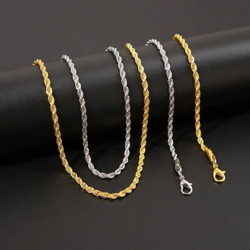 Gold Cultura Collection - Twisted Rope Chain
