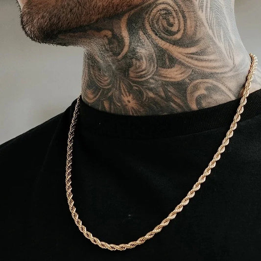 Gold Cultura Collection - Twisted Rope Chain
