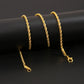 Gold Cultura Collection - Twisted Rope Chain