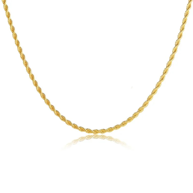Gold Cultura Collection - Twisted Rope Chain